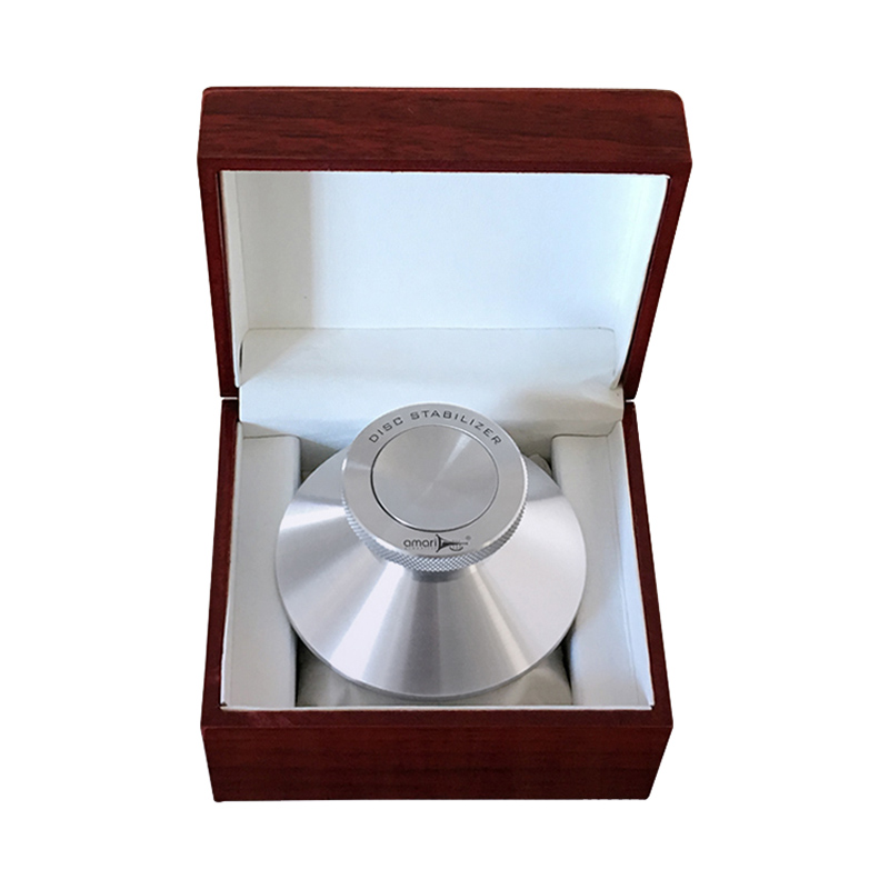 Kaisaya Turntable Stabilizer - Metal Disc Weight Clamp for LP Vinyl Record Player - 33/45 RPM - RCA Output