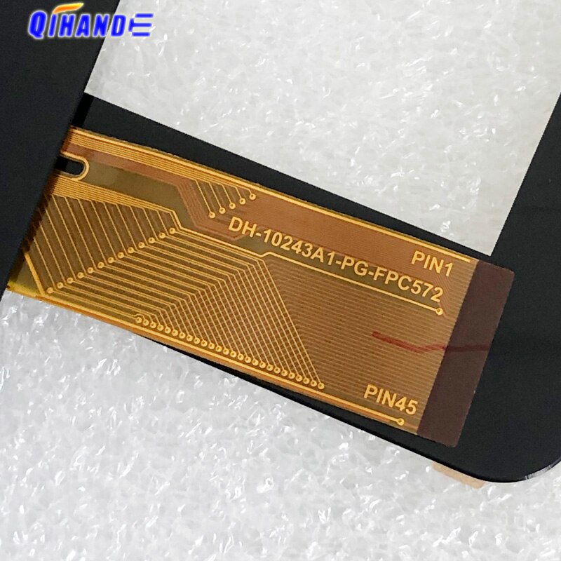 tableta de DH-10243A1-PG-FPC572 de 10,1 pulgadas, pantalla táctil, digitalizador de pantalla táctil, panel de reparación de vidrio, tabletas de DH-10243A1