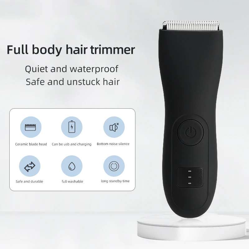 Mens Body Hair Trimmer voor Mannen Ballen Vrouwen Lady Shaver Ontharing Bikini Trimmer Lies & Body Shaver Groomer Arm Baard Scheermes