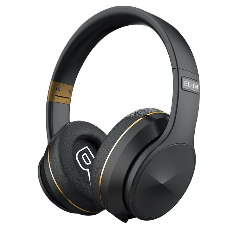 BL-B4 Headset, Bluetooth 5.0 High Portable Wireless Headset Foldable Headset for Children: Golden