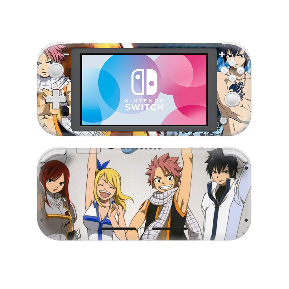 Vinyl Screen Skin Anime Fairy Tail Protector Stickers for Nintendo Switch Lite NS Console Nintend Switch Lite Skins Stickers: YSNSL0790