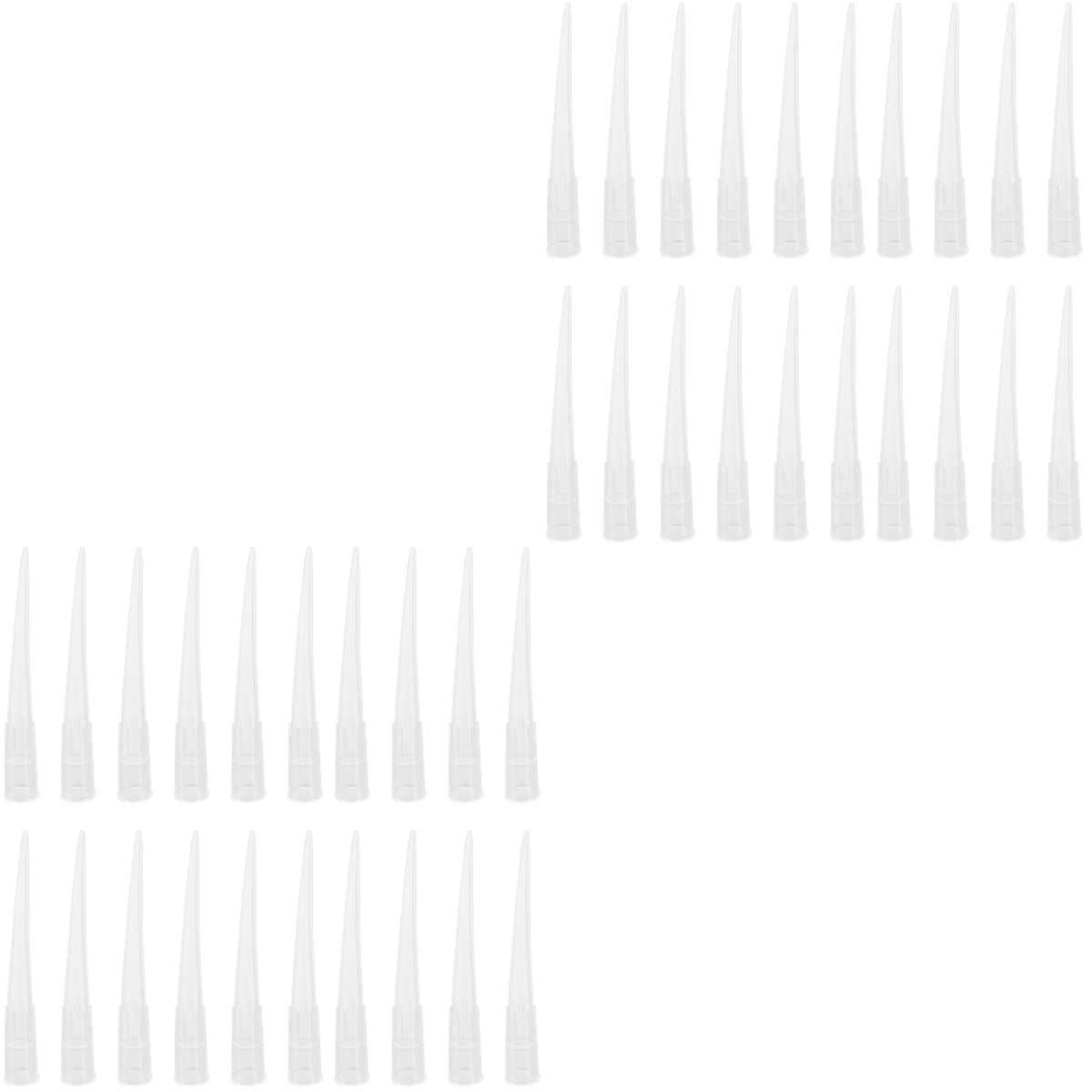 200 Pcs Flower Stems Water Tube Holder Fresh Flower Cake Spikes Flower Mud Inserts: Default Title