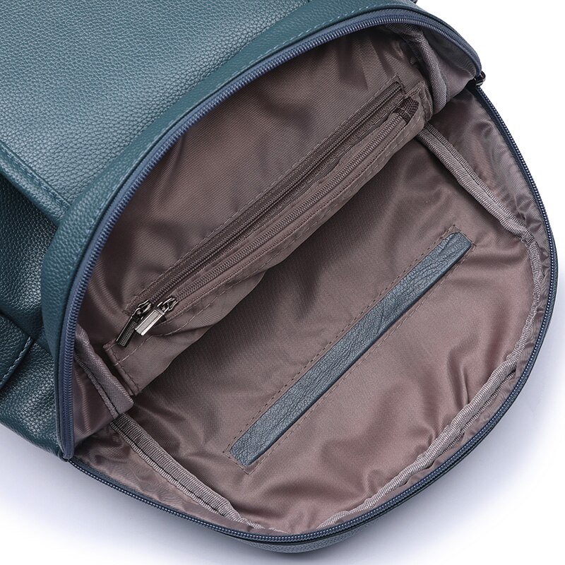 Frauen Leder Rucksack reise schule PU leder Schule tasche einkaufen Rucksäcke reise Schulter Schul