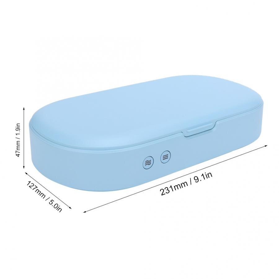 Multifunctional UV Sterilizer Box Clothes Towel Sterilizer Toothbrush Disinfector UV Disinfection Box USB Charging Sterilizer