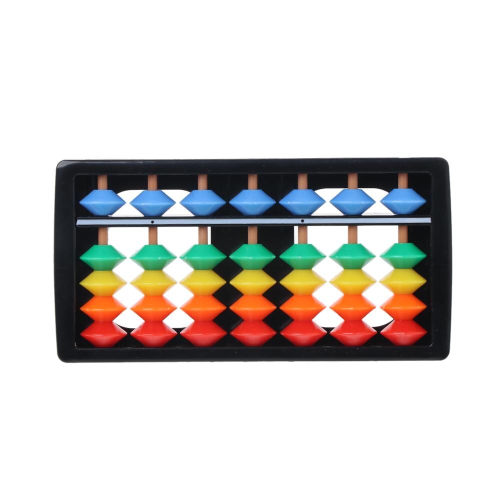Abacus coloré arithmétique Soroban Maths outils de calcul jouet éducatif: Default Title