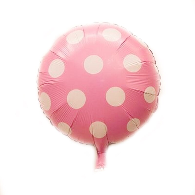 Ballon rond en aluminium, 18 pouces, gonflable, à l'hélium, pour anniversaire, pour décoration de fête d'anniversaire, jouets de: bbt-fen