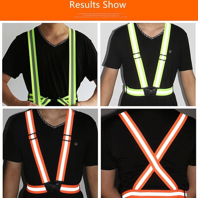 Gilet réfléchissant pour la Construction trafic entrepôt visibilité lumière veste de sécurité bandes réfléchissantes réflecteur gilet