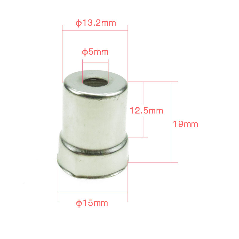10 sztuk/partia magnetostrykcja czapki ze stali nierdzewnej robić części zamiennych robić mikrofalówek kuchenki mikrofalowe Copler Microondas czapki