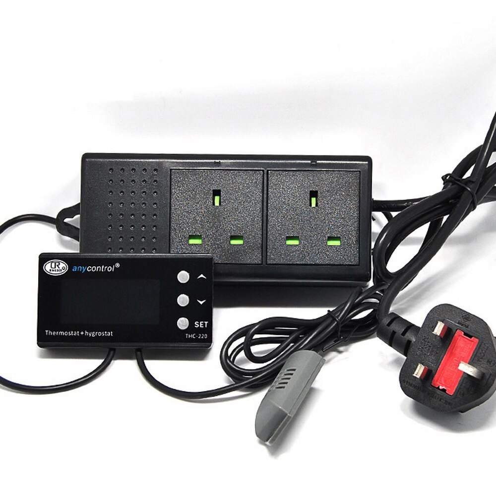 KT4000 Digitale Thermostat Aquarium Thermostat Haustier zeitliche Koordinierung Buchse Temperatur Regler Wasserdicht 2 Bühne Heizung Kühlung Modus