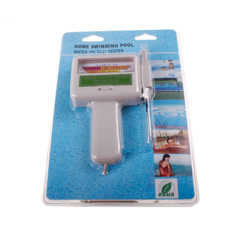 2 In 1 Ph Chloor Meter Tester PC-101 Ph Tester Chloor Water Testen Apparaat CL2 Meetinstrument Voor Zwembad aquarium 1Pcs