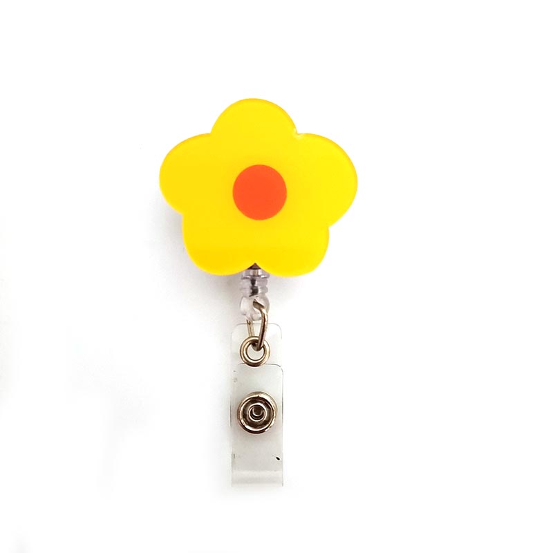 Candy Kleur Korea Beren Acryl Intrekbare Badge Reel Verpleegster Arts Student Tentoonstelling Id Card Clips Badge Houder Briefpapier: 14