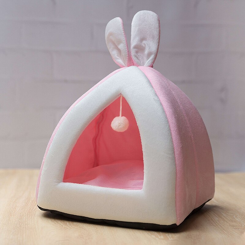 lovecabin Vilt Huisdier Huis Grot Voor Katten Hond Bed Warm