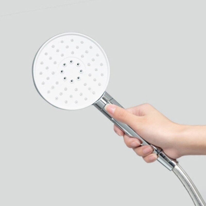 Original Xiaomi Mijia 3 Mode Bathroom Handheld Shower Set 360 Degree 120mm 53 Water Hole PVC Matel Powerful Massage Shower Head