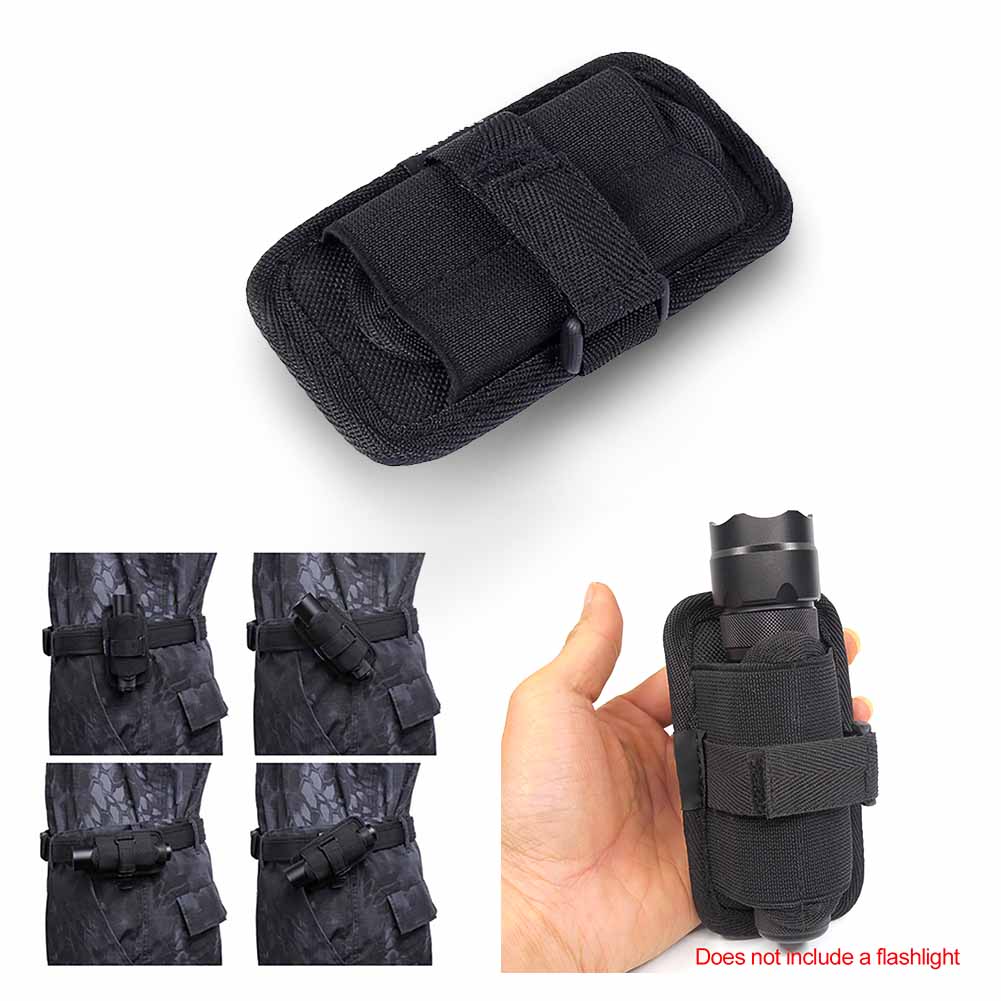 dauerhaft draussen-Sport Taschenlampe Mit Gürtel Zubehör Praktische Tragbare Nylon Schnalle Einstellbare praktisch Schutzhülle