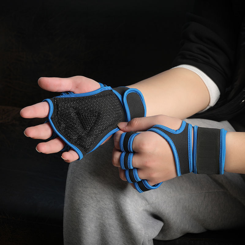 Gewichtheffen Trainingshandschoenen Voor Mannen Vrouwen Fitness Sport Body Building Gymnastiek Antislip Hand Pols Beschermer Handschoenen