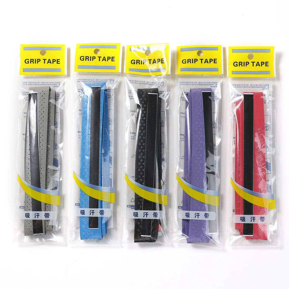 Anti-skli pustende sport over grip svettebånd tennis tape badminton racket grep