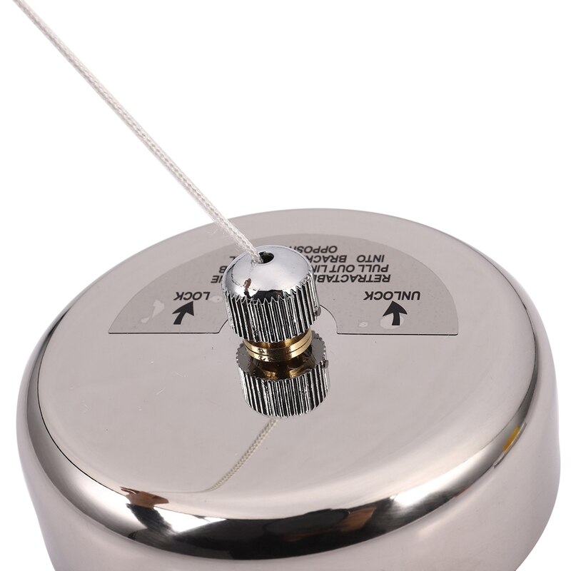 2X 2.8m stainless steel clothesline rope Retractable clothesline indoor Stainless Steel round Clothesline