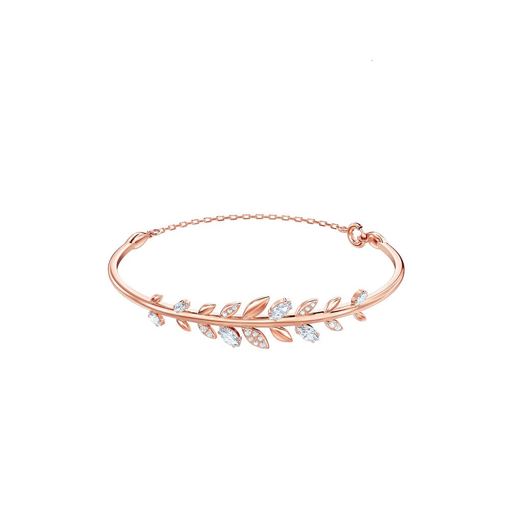 Verse Bladeren Elegante Prachtige Sieraden Mooie Vrouwelijke Armbanden Voor Vrouwen