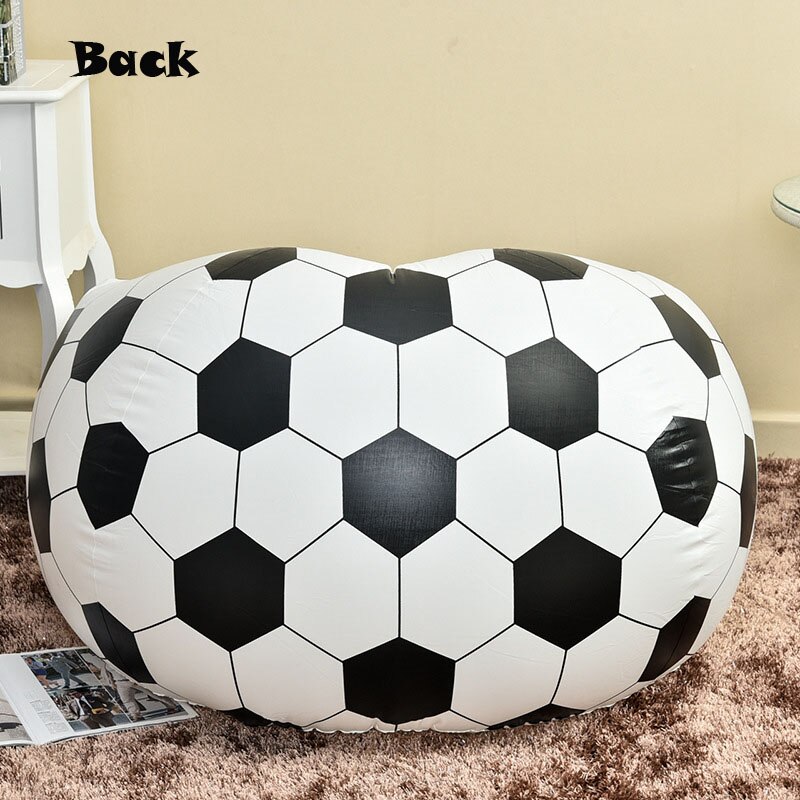 Portable PVC Soft Inflatable Basketball And Football Toy Air Sofa Indoor Home Bench for Adult Kids Outdoor Rest Stool