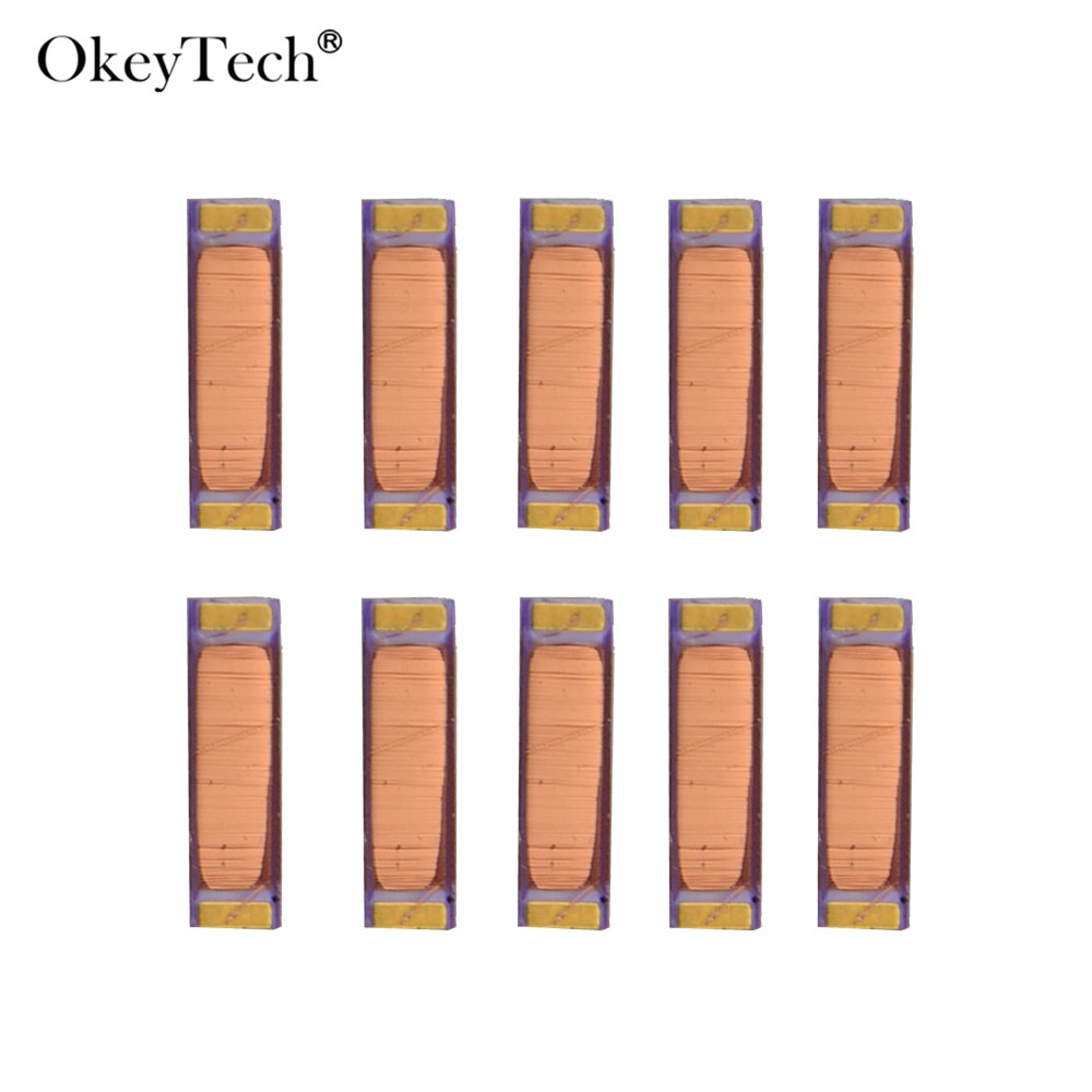Okeytech 10 kpl/erä 2.38mh 680p 12*3.5mm auton kauko-avaimen korjaus induktanssikela transponderisiru renaultille