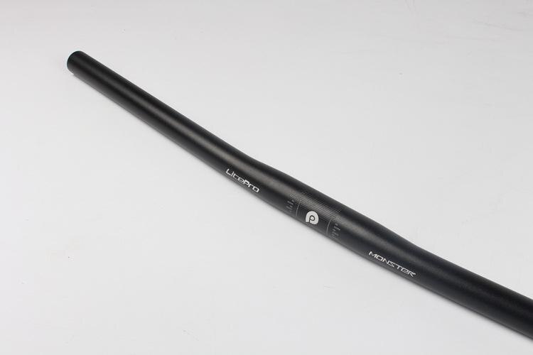 Litepro Monster LP-manillares ultraligeros de aluminio, manillares rectos, ultraligeros, 25,4mm