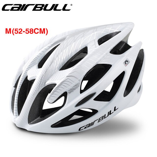Radfahren Helm Superlight Rennrad Fahrrad Helm Atmungs MTB Berg Cascos Ciclismo 5 farben M L Größe: Weiß M