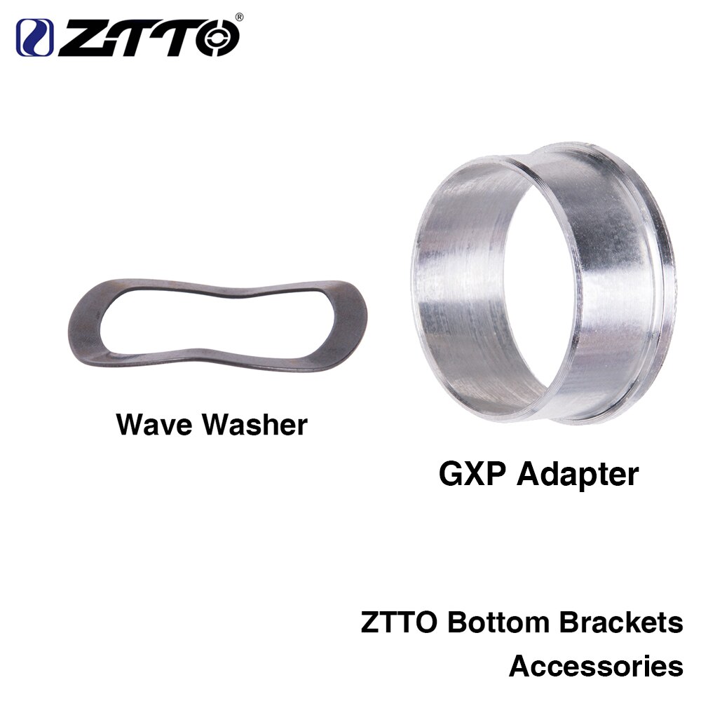 Soportes de accesorios inferiores, adaptador GXP, arandela de onda de 0,5mm para bicicleta de montaña de carretera SRAM GXP 24 22mm, juego de cadena barato,
