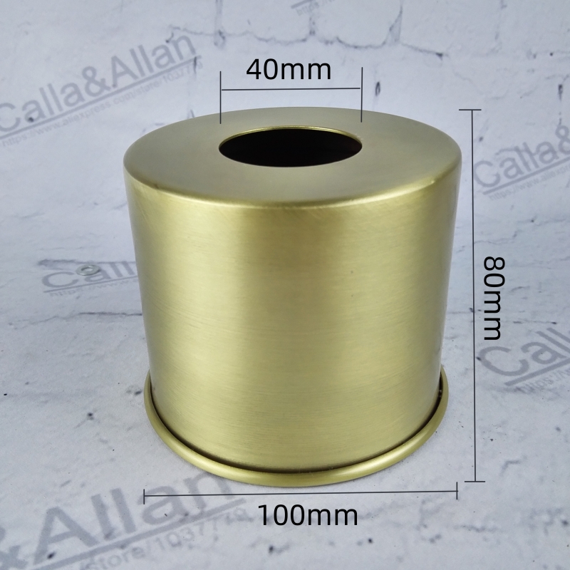 Messing Lampenkap Minimalistische Industriële Stijl Japanse Bureaulamp Vloerlamp Wandlamp Hal Diy Verlichtingsaccessoires: Roze