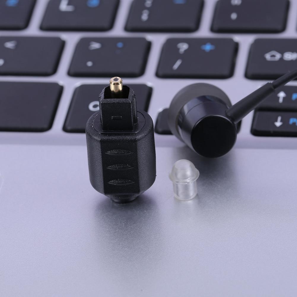 Optical Fiber Adapter Toslink Male Naar Mini 3.5Mm Toslink Vrouwelijke Dts Stereo Audio Adapter Hi-Fi Digitale Muziek Connector Plug