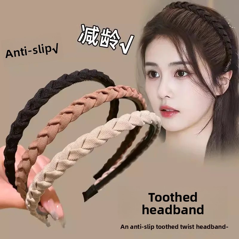 Women's Hair Ties Face Washing Special Press Hair Headbands Anti-slip Fragrant Hair Accessories