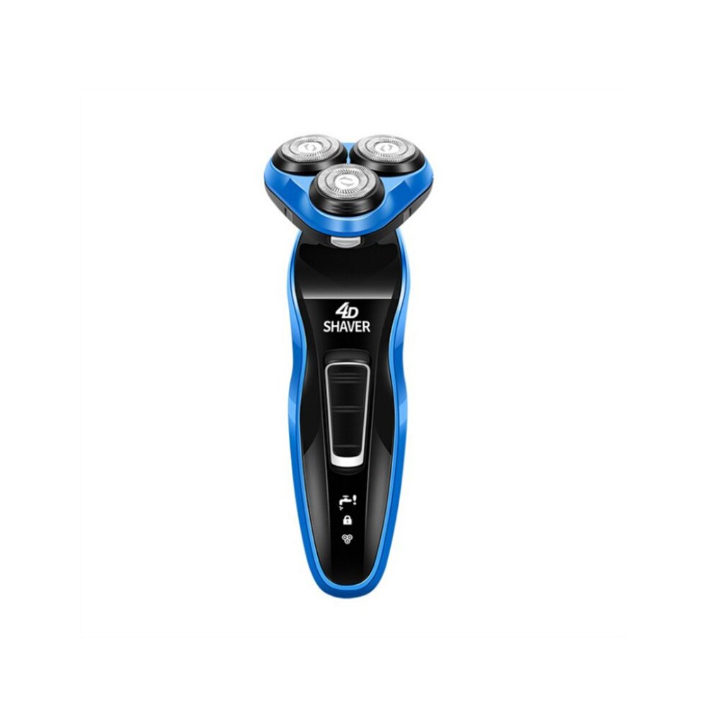 4D Rotary Mannelijke Elektrische Scheerapparaat Nat Droog Scheerapparaat Voor Mannen Oplaadbare Baard Scheren Machine Gezicht Scheerapparaat Home Reizen: Standard