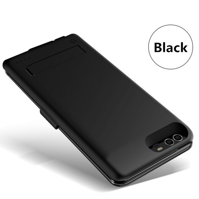 6500mAh External Battery Charger Cases For Xiaomi Mi Note 3 Battery Case Portable Powerbank Cover For Xiaomi Note 3: Black