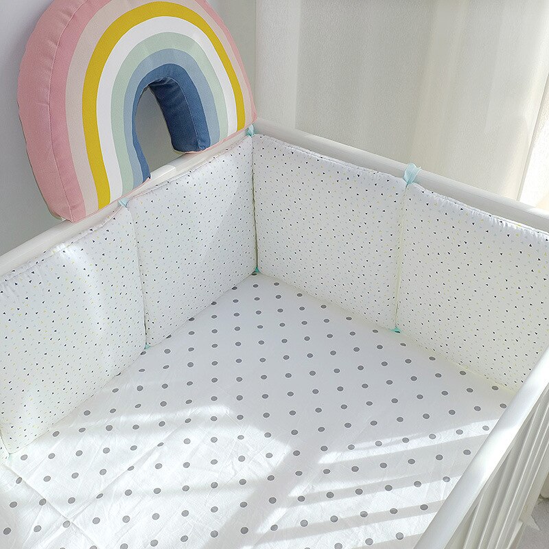 Barrière de protection pour berceau 30x30cm, 6 paquets, Rails de literie: Small triangle