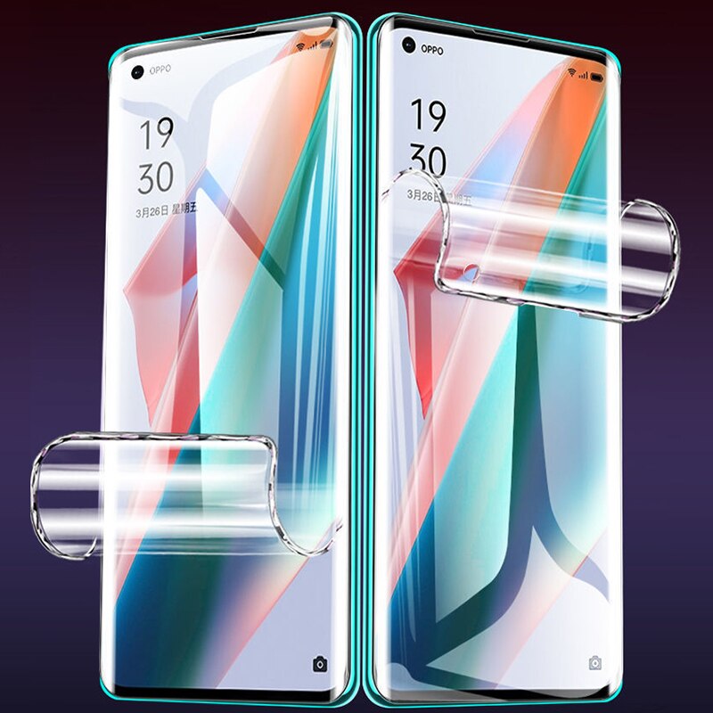 Für OPPO Reno4 Pro 5G CPH2089 Reno5 5Pro Reno 4 5 CPH2201 Hydrogel Film Schutzhülle Screen Protector Abdeckung (NICHT gehärtetem Glas)