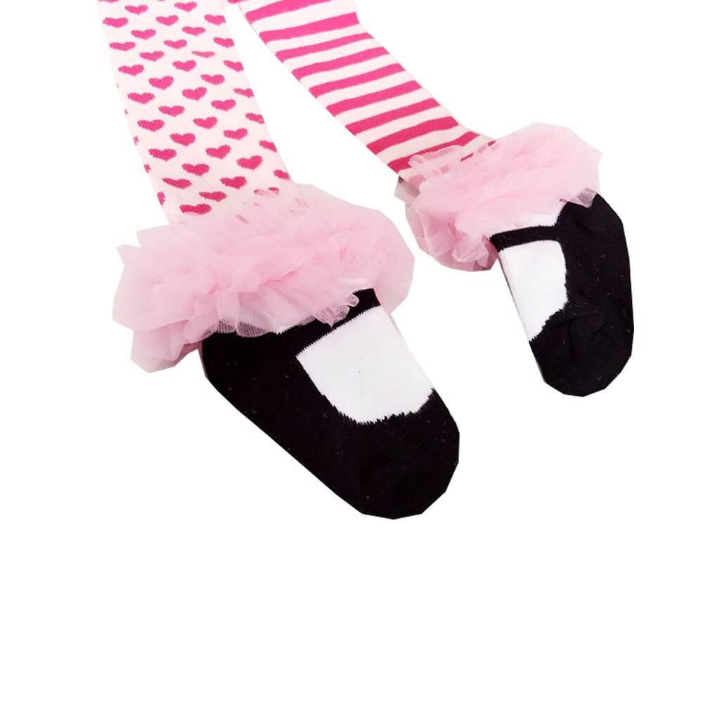 0-3years Baby Leuke Panty Kinderen Panty Knie Kous Wit Cartoon Kat Kinderen Prinses Meisje Panty Kousen Panty Solid