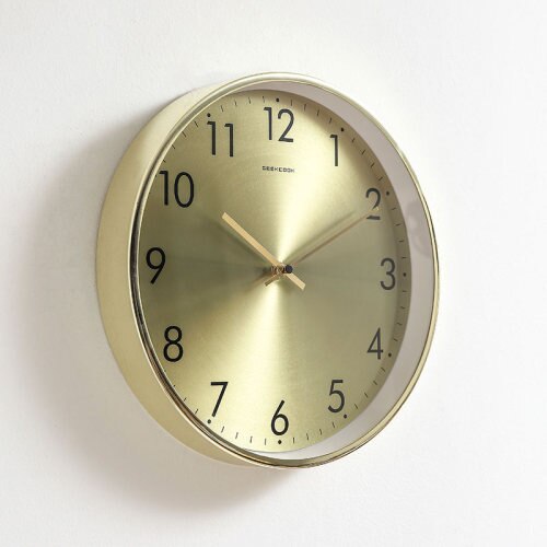 Modern Luxury Wall Clock Metal Wall Watches Home Decor Bedroom Large Nordic Living Room Silent Duvar Saati FZ632