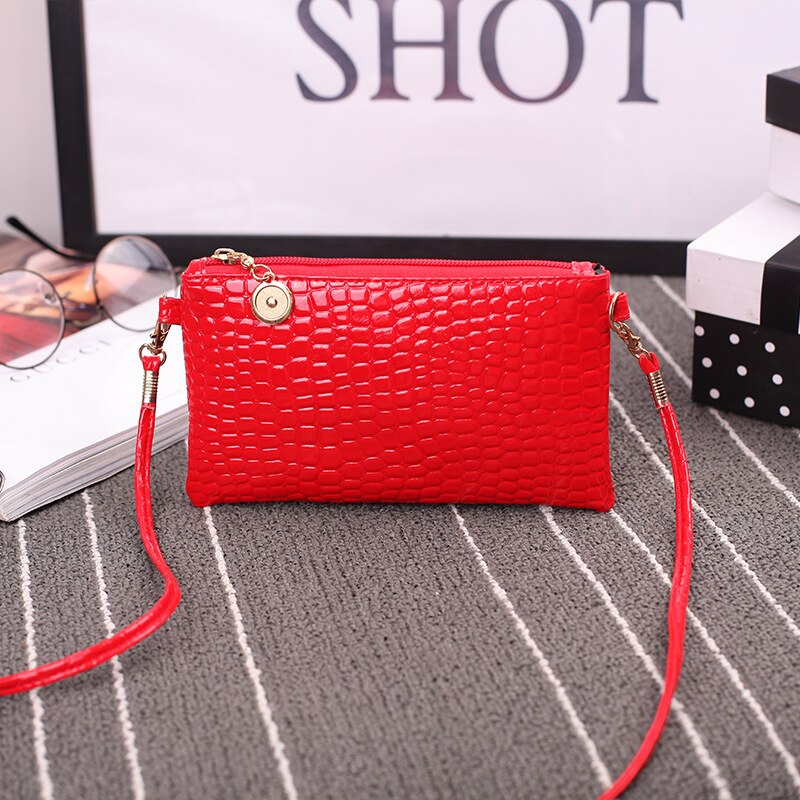 Crossbody tassen voor vrouwen handtas met grote capaciteit enkele schoudertas dames handtassen tas: Rood