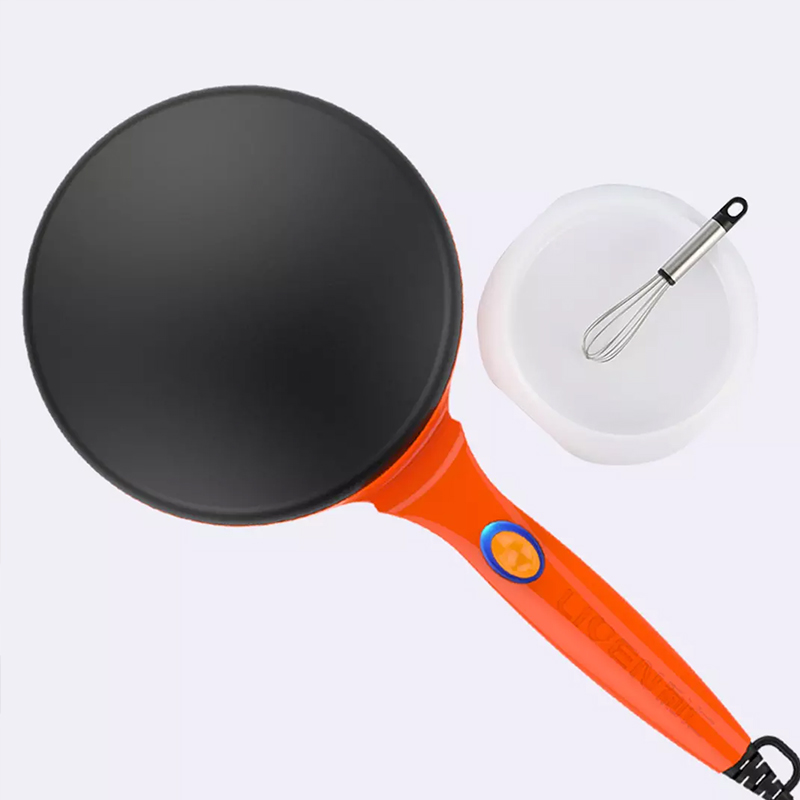 Ménage antiadhésif crêpière casserole électrique crêpe gâteau Machine à frire plaque chauffante Portable cuisine outils de cuisson