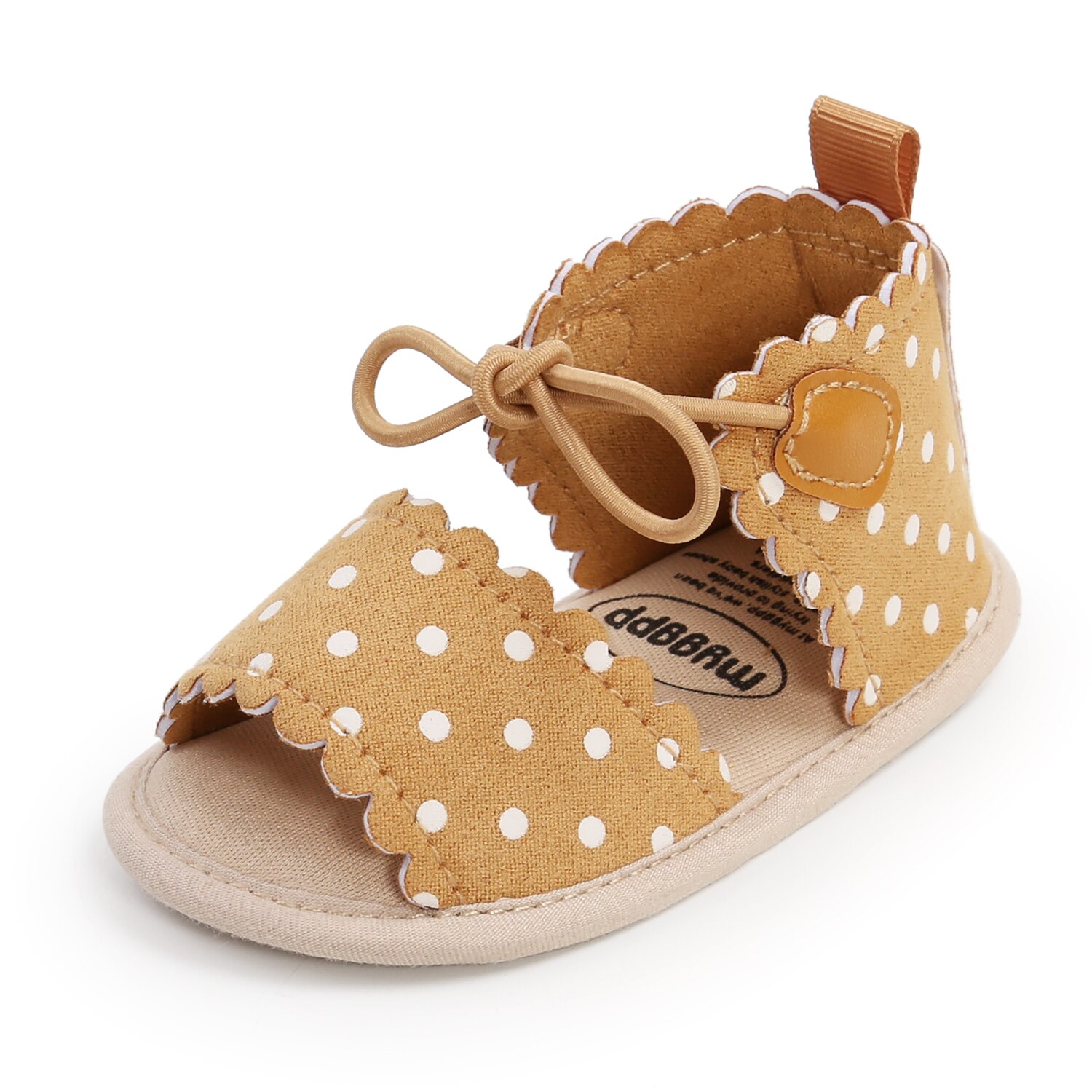 2021 Bow Baby Girl sandalo estate bambini ragazzi scarpe sandali neonati bambino 1 anno sandali in cotone bambino spedizione gratuita: yellowdot / 0-6 mesi
