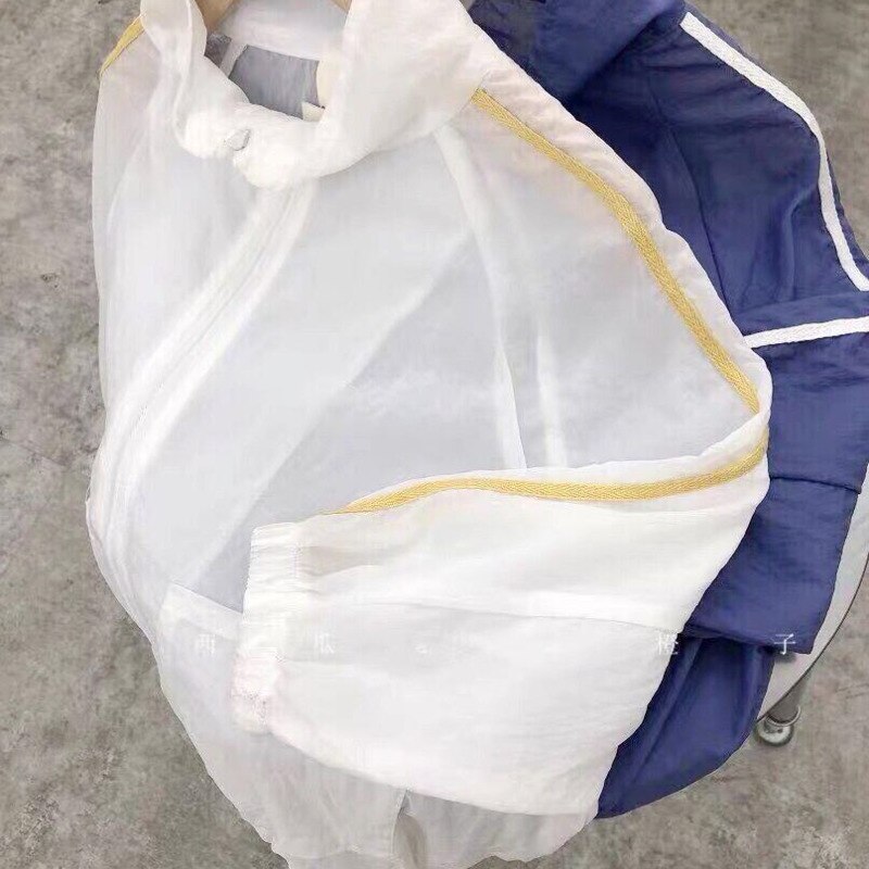Ragazzi ragazze giacca tuta sportiva protezione solare abbigliamento abbigliamento estivo per bambini camicia con cerniera coreana Sunbreaker abbigliamento per bambini ragazza