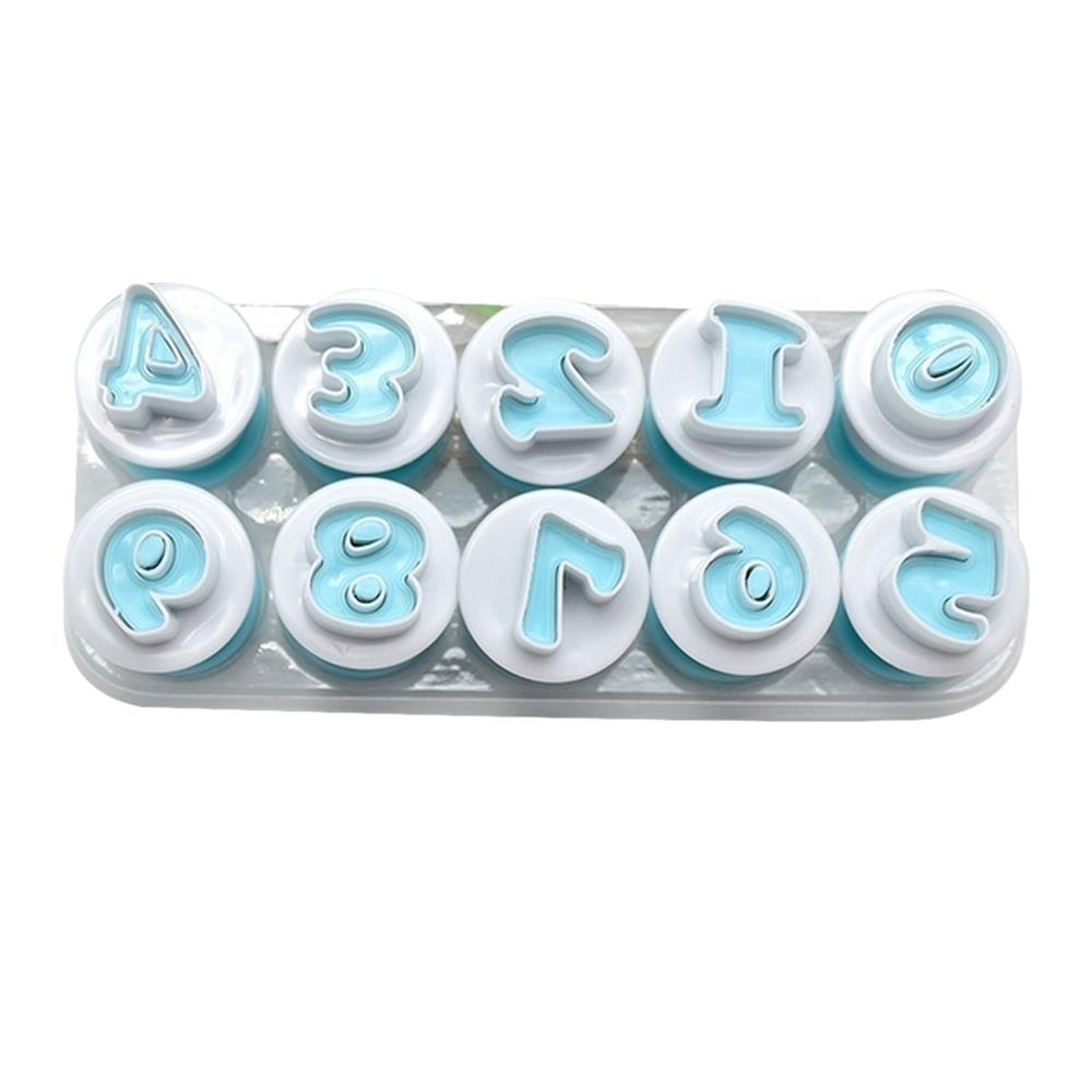 26 letters digitale cakevorm veer reliëfvorm alfabet cakevorm chocolade plunger uitsteker diy karakter bruiloft: Digitaal