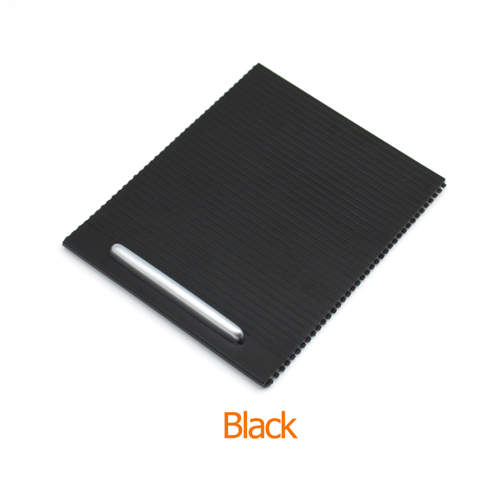 Interior Car Sliding Shutters Cup Holder Roller Blind Cover Replacement For Volkswagon VW Passat B6 B7 CC 3CD857503: black