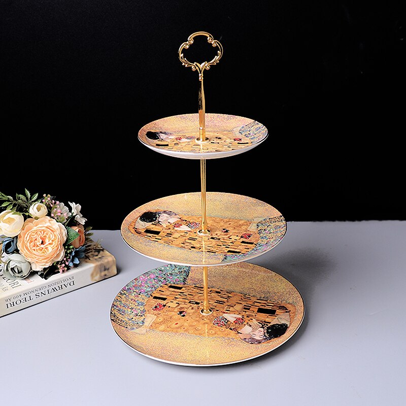 Bone China "Kus" Thee Set Theekopje Schotel Creamer Suiker Pot Theepot Mokken Lepel Dessert Platen Huishoudelijke Theewaar Coffeeware levert