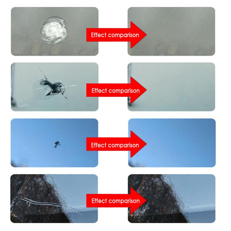 Window Glass Repair Kit Magic Premium DIY Windscreen Crack Repair Kit Car Chip Glass Scratch Repair Liquid Windshield Glass