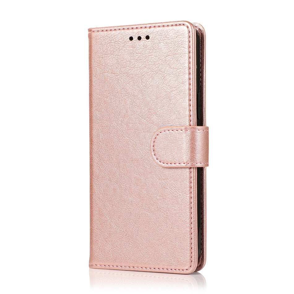 Voor iphone 11 hoesjes voor iphone 11 pro hoesjes voor iphone 11 pro max flap leren telefoonhoesje iphone hoesjes voor meisjes: Voor iphone xs max / Roségoud