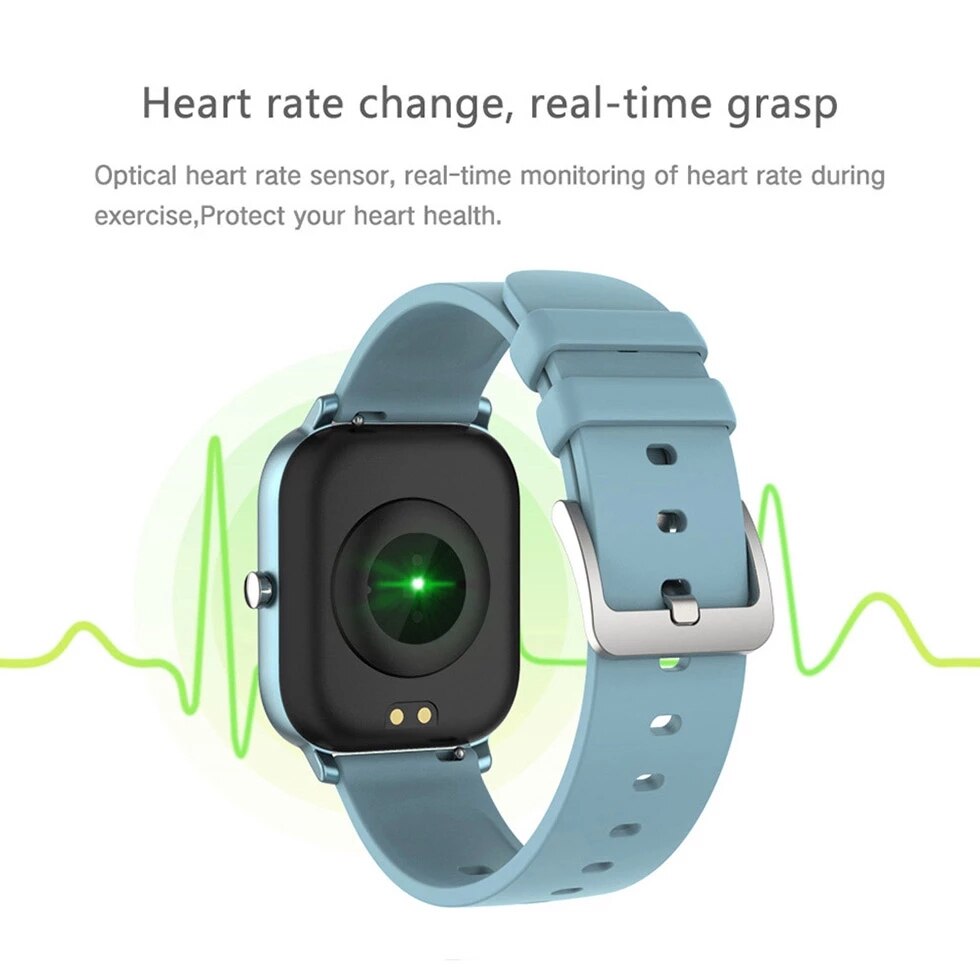 P8 Smart Uhr Männer Gebaut-in Spiel IP67 Wasserdichte Fitness tracker Heart Rate Monitor Frau Smartwatch für iOS Android telefon