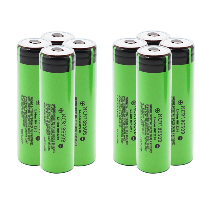 100% 18650 Batterij 3400 Mah 3.7 V Lithium Batterij Voor NCR18650B 3400 Mah Geschikt Voor Zaklamp Voor Batterij Wees