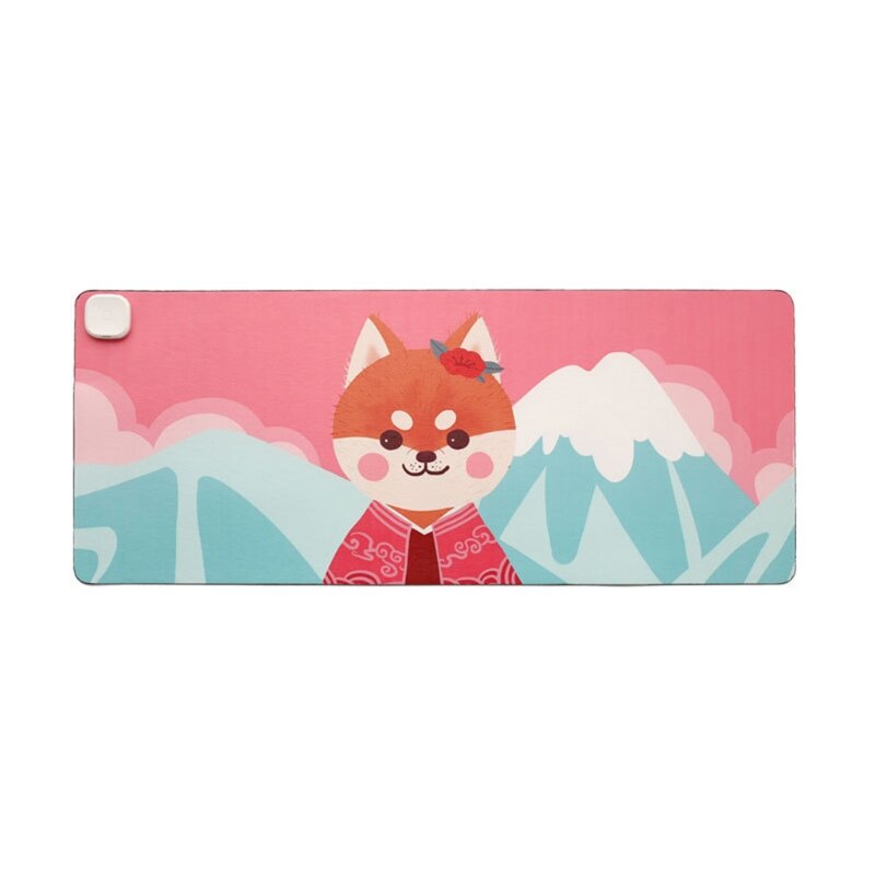 Warm Desk Pad, 3 Speeds Touch Control Warm Big Mouse Pad, Extended Edition Gaming Mouse Mat, Foot Warmer Pad