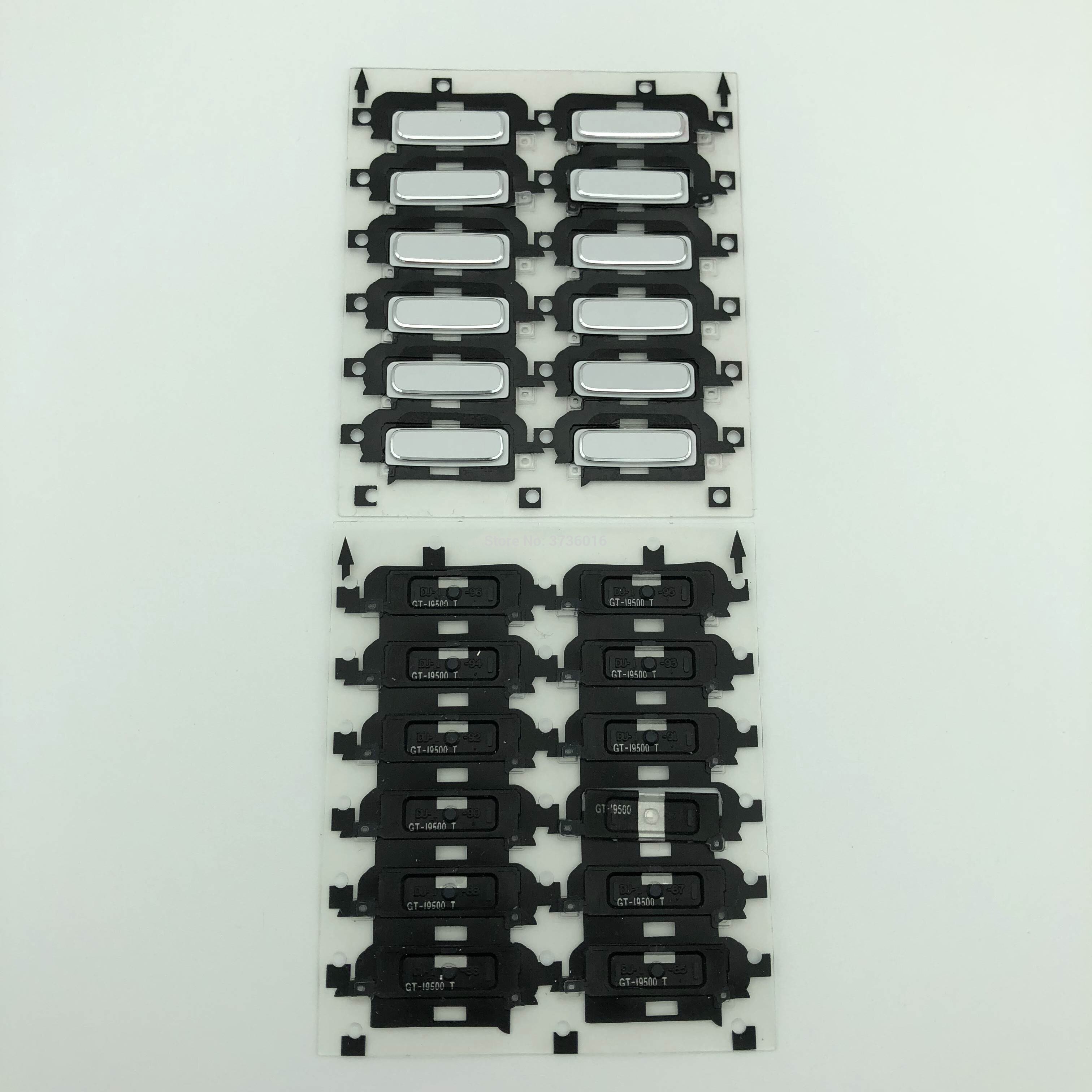 10 stuks voor telefoon  s4 beschadigde homeknop vervanging voor mobiele telefoon reparatie homeknop complete onderdelen 100%  merk