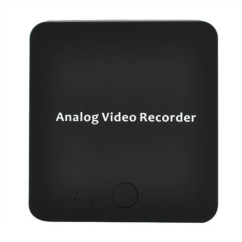 Analog Video Recorder AV Capture Video Tapes Transfers to Digital Format VHS to Digital Converter for Hi8,DVD,VCR